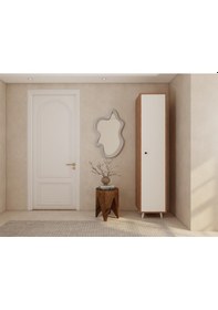 Resim Volta Çok Amaçlı Banyo/kiler Dolabı Marbella Kiraz Renk beyaz 