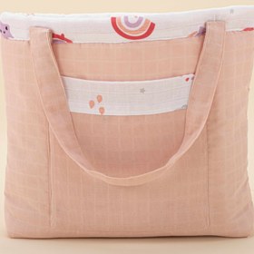 Resim Bebek Bakım Çantası - Pembe Gökkuşağı 