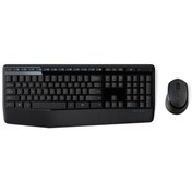 Resim AyrStore Logitech MK345 Q Kablosuz Usb Siyah Multimedya Klavye/Mouse Set 920-006514 