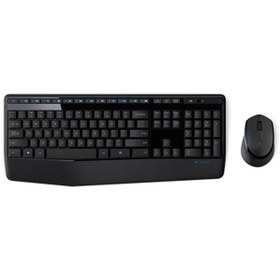 Resim AyrStore Logitech MK345 Q Kablosuz Usb Siyah Multimedya Klavye/Mouse Set 920-006514 