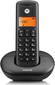 Resim Telsiz Telefon Siyah E201 Dect 