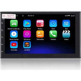 Resim Celali Tuning Volkswagen Golf 4 1998-2006 Android 12 Carplay Navigasyon Multimedya - 2gb Ram 32gb Hdd 