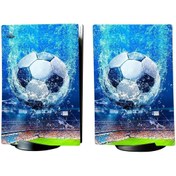 Resim Kt Grup Fantasy Soccer Ball Playstation 5 Dijital versiyon Sticker Kaplama Seti 