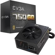 Resim Evga GQ 750W 80+ Gold Yarı Modüler Güç Kaynağı Evga