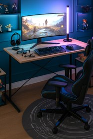 Resim PEKA Profesyonel Oyuncu Masası Bilgisayar Masası Gamer Çalışma Masası - 90*45*70 cm 