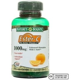 Resim Natures Bounty Ester-C 1000 Mg 60 Tablet 