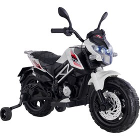 Resim Babyhope 447 Motocross 12V Akülü Motor Beyaz 