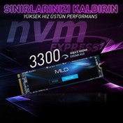 Resim Mld M300 MLD22M300P13-500 500 GB NVMe 2280 Gen 3x4 SSD SIFIR 2 YIL TÜRKİYE DİSTRİBÜTÖR GARANTİLİ ADINIZA FATURALI