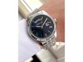 Resim Ferucci Rolex Model Çelik Kordon Takvimli Kadran 30 mt Suya Dayanıklı Erkek Kol Saati FEC.13029M03 