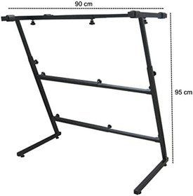 Resim Presto Z Tipi Profesyonel Org/Klavye Sehpası Standı 