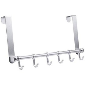 Resim Gümüş Havlu Kancası Neme Dayanıklı Depolama Aşınmaya Dayanıklı Kullanışlı Anahtar Tutucu Portmanto Depolama Ev Tedarik Gümüş 