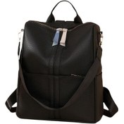 Resim Homyl Okul Çantası Balıkçılık İçin Kolay Saklanabilen El Siyah 