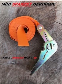 Resim Strong Mini Spanzet Yük Gerdirme 3 Metre Circirli Spanzet 