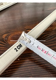Resim Koteksli-cırtlı Katlamalı Perde Aliminyum Profili 50 Cm 