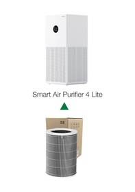 Resim Xiaomi Smart Air Purifier 4 Lite Filtre Hepa Karbon Gri High 
