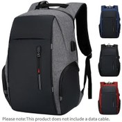 Resim Willowhaven Erkekler Hırsızlığa Karşı Dayanıklı Laptop Sırt Çantası Seyahat Donanımlı Navy Blue Lacivert 