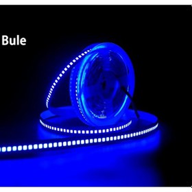 Resim 12 Volt 2835 Smd 240 Led 10mm Mavi Işık İç Mekan 5 Metre Şerit Led 
