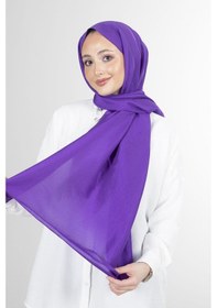 Resim Harem Scarf Brisa Vual Şal - Mor - Saks 