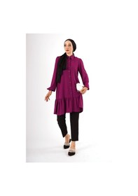 Resim Fatma Sezen Mor Tunik Çok Renkli 