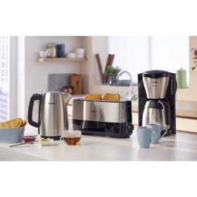 Resim Philips HD7546/20 Café Gaia Filtre Kahve Makinesi, Termos Demlikli, Gümüş 