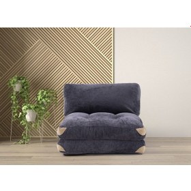 Resim Good Night Italy Seri Katlanır Yatak & Kanepe & Koltuk 3 Ölçü Tek Kişilik Antrasit 