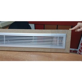 Resim Alüminyum Şömine Menfezi Mobilya Dolap Menfezi 