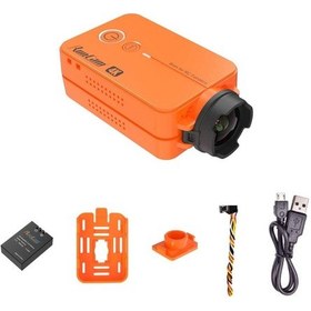 Resim Runcam 2 Mini Wifi Aksiyon Spor Açık Hava Fpv Rc Drone Çekim Açık Hava Kamerası 1080p60fps Usb Şarj Turuncu 