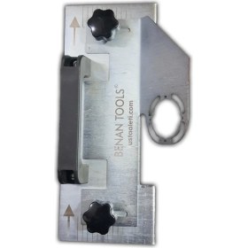 Resim Benan Tools Avuç Taşlama 45 Kesim Aparatı Gönye Kesme Aparatı 