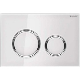Resim Geberit Sigma21 Kumanda Paneli Beyaz Cam 115.884.sı.1 