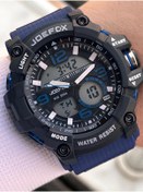 Resim Joefox Digital Ve Analog 2 Yıl Garantili Kronmetre+Takvim+Alarm+Aydınlatma Erkek Kol Saati JOE.BK06 