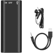 Resim Gajeena 16gb 3-in-1 Ses Kaydedici: Mp3 Çalar, Dijital Kayıt Cihazı, 48 Saat Sürekli Kayıt, Usb Type-c, Wav/mp3 Desteği 