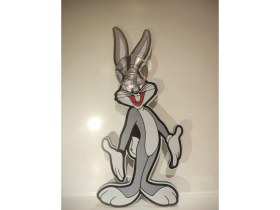 Resim Bugs Bunny Pleksi Cam Süsü Vantuzlu 