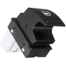 Resim İTHAL 5J0959855 | Skoda Roomster 2008-2015 Model Arası Sağ Ön-Sağ / Sol Arka Tekli Cam Düğmesi 