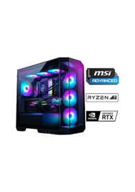 Resim MSI MAG Pano Black X140 R7-7800X3D 32 GB 1 TB M.2 NVMe SSD 16 GB RTX5060 Ti Free Dos Masaüstü Oyuncu Bilgisayarı 