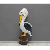 Resim Ahşap Pelikan 50 Cm 