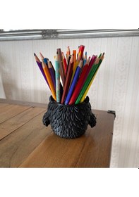 Resim Tüylü Canavar Kalemlik Seti 