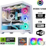 Resim Xaser Sword X60 R7-5700X 32 GB 1 TB NVMe SSD 8 GB RTX5060 Masaüstü Oyuncu Bilgisayarı 