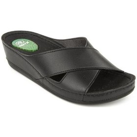 Resim Muya Active 31135-001 Topuk Jelli Anatomik Taban Kadın Terlik Siy 
