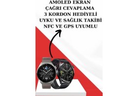 Resim Kablosuz Bluetooth Kulaklık ve Kordon Hediyeli Akıllı Saat Nabız Ölçer Uzun Pil Ömrü 