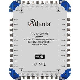 Resim Atlanta 10/20 10x20 Santral Merkezi Sistem Multiswitch ( Sonlu ) + Adaptör 