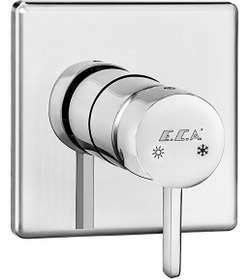 Resim ECA Purity Ankastre Duş Bataryası Sıva Üstü 102167102H-K 