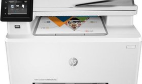 Resim Hp 7Kw75A M283Fdw Renkli Yazıcı Tarayıcı Fotokopi Fax Wifi 