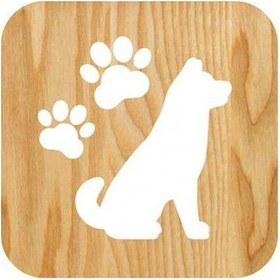 Resim Ulzyvf Çocuk Odası Ahşap Köpek Gece Lambası - Usb Şarjlı Hediye Seçeneği Diğer 