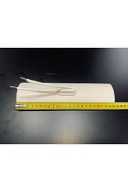 Resim SERN İnfrared Seramik Isıtıcı Rezistans KONKAV 245X60mm 1000W 230V Beyaz Renk FSC Model 