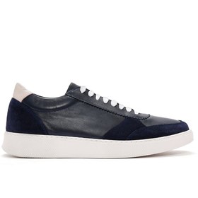 Resim Derimod Erkek Lacivert Bağcıklı Deri Sneaker 24sfd683118 