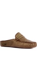 Resim Sail Laker's - Altın Sedef Renk Deri Kadın Ev Terliği 109-557-X 