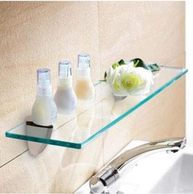 Resim Depolife Raf Kitaplık Ciçeklik Etejer Için Cam Raf 