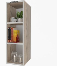 Resim Kenzlife Mutfak Dolabı Itır 060.030.30 Crd 2 Raflı Kapaksız Ofis Banyo Kiler Evrak Kitaplık 