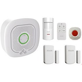 Resim RXR H-11-WF RXR iç Ortam Dahili Hub Sirenli Hızlı ve Kolay Kurulum Alarm Seti 