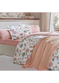 Resim Taç Butik Soleıl Pamuk Çift Kişilik Nevresim Somon 000000001000050764 SOMON 